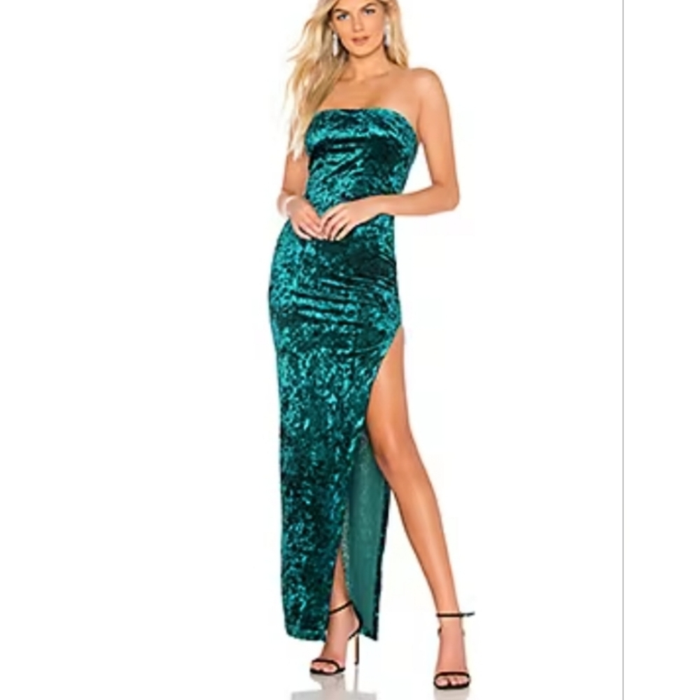 Velvet dress NWOT size M